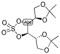 1,2:5,6-DI-O-ISOPROPYLIDENE-3,4-O-SULFONYL-D-MANNITOL 结构式
