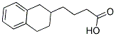 1,2,3,4-TETRAHYDRO-2-NAPHTHALENEBUTYRIC ACID 结构式