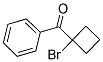 α-Bromocyclobutyl phenyl ketone 结构式