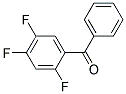 2,4,5-TRIFLUOROBENZOPHENONE 结构式