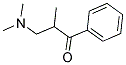 3-DIMETHYLAMINO-2-METHYLPROPIOPHENONE 结构式