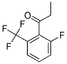 2'-FLUORO-6'-(TRIFLUOROMETHYL)PROPIOPHENONE 结构式