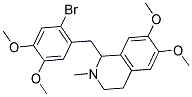 DL-6'-溴代劳丹素 结构式