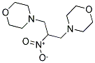 1,3-DIMORPHOLINO-2-NITROPROPANE 结构式