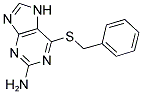 2-AMINO-6-BENZYLTHIOPURINE 结构式