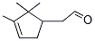 (2,2,3-TRIMETHYL-CYCLOPENT-3-ENYL)-ACETALDEHYDE 结构式