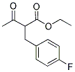 2-(4-FLUOROBENZYL)ACETOACETIC ACID ETHYL ESTER 结构式