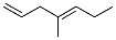 4-METHYL-1,4-HEPTADIENE 结构式