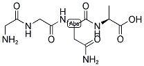 H-Gly-Gly-Asn-Ala-OH 结构式