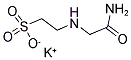 N-(2-乙酰氨基)-2氨基乙磺酸钾盐 结构式