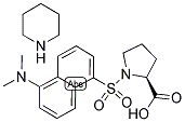 DANSYL-L-PROLINE PIPERIDINIUM SALT 结构式