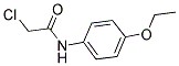 2-CHLORO-N-(4-ETHOXYPHENYL)ACETAMIDE 结构式