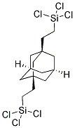 1,3-BIS(TRICHLOROSILYLETHYL)ADAMANTANE 结构式