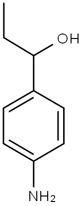 1-(4-Amino-phenyl)-propan-1-ol 结构式