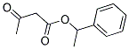 ALPHA-METHYLBENZYL 3-OXOBUTYRATE 结构式