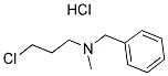 BENZYLMETHYLAMINOPROPYL CHLORIDE HYDROCHLORIDE 结构式