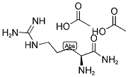 H-ARG-NH2 2ACOH 结构式