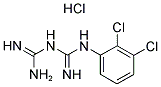 1-(2,3-DICHLOROPHENYL)BIGUANIDE HYDROCHLORIDE 结构式