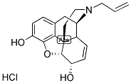 NALORPHINE HYDROCHLORIDE 结构式