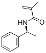 D-N-(ALPHA-PHENYLETHYL) METHACRYLAMIDE 结构式