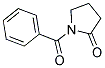 1-BENZOYL-PYRROLIDIN-2-ONE 结构式
