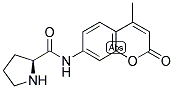 L-PRO-7-AMINO-4-METHYLCOUMARIN 结构式