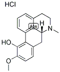 R(-)-10-METHOXY-11-HYDROXYAPORPHINE HYDROCHLORIDE 结构式