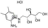 6-D-RIBITYLAMINO-3,4-DIMETHYL-1-AMINOBENZENE HCL 结构式