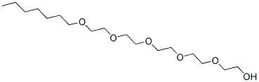 N-HEPTYLPENTAOXYETHYLENE 结构式