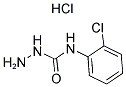 4-(2-CHLOROPHENYL)SEMICARBAZIDE HYDROCHLORIDE 结构式