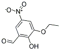 3-Ethoxy-2-hydroxy-5-nitrobenzaldehyde 结构式