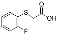 [(2-Fluorophenyl)thio]acetic acid 结构式