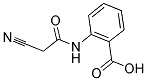 2-(2-CYANO-ACETYLAMINO)-BENZOIC ACID 结构式