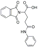 2-PHTHALIMIDOGLUTARANILIC ACID 结构式