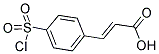 4-Chlorosulfonylcinnamic acid 结构式