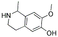 7-METHOXY-1-METHYL-1,2,3,4-TETRAHYDRO-ISOQUINOLIN-6-OL 结构式