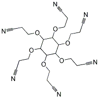 HEXA(2-CYANOETHOXY) CYCLOHEXANE 结构式