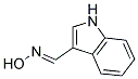 1H-INDOLE-3-CARBALDEHYDE OXIME 结构式