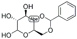 4,6-O-BENZYLIDENE-D-GLUCOPYRANOSE 结构式