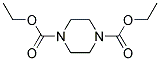 DIETHYL 1,4-PIPERAZINEDICARBOXYLATE 结构式