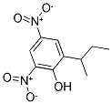 4,6-二硝基-2-仲丁基苯酚 结构式