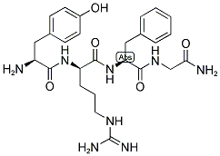 (D-ARG2)-DERMORPHIN (1-4) AMIDE 结构式