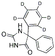 5,5-DIPHENYLHYDANTOIN (PHENYL-D5) 结构式