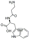 H-beta-Ala-Trp-OH 结构式