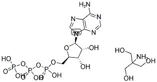 ADENOSINE 5'-TRIPHOSPHATE TRIS SALT 结构式