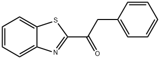 1-(苯并[D]噻唑-2-基)-2-苯基乙酮 结构式