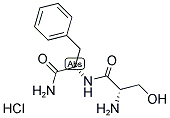 H-SER-PHE-NH2 · HCL 结构式