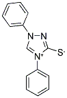 1,4-DIPHENYL-1H-1,2,4-TRIAZOL-4-IUM-3-THIOLATE 结构式