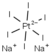 SODIUM HEXAIODOPLATINUM (IV) 结构式