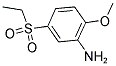 3-AMINO-4-METHOXYPHENYL ETHYL SULFONE 结构式